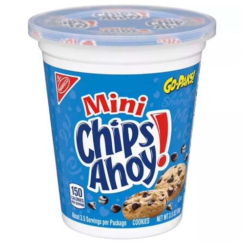 Chips Ahoy vaso 99gr