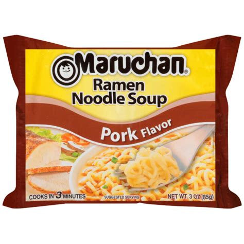 Maruchan pork flavor