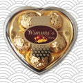 Bombones corazon 5und dorado