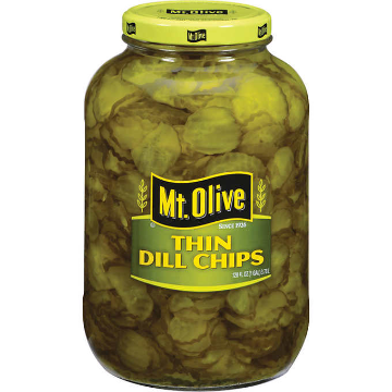 Pepinillo thin dill chips