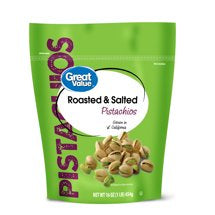 Reasted y salted pistaches