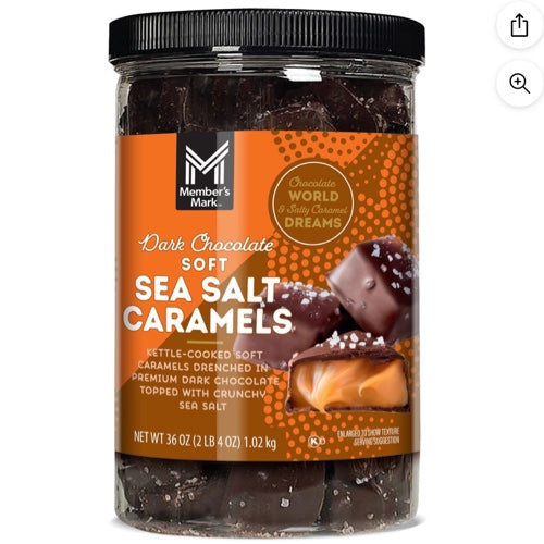 Choco dark sea salt caram 1.02 kg