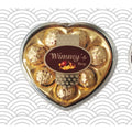 Bombones corazon 8und dorado