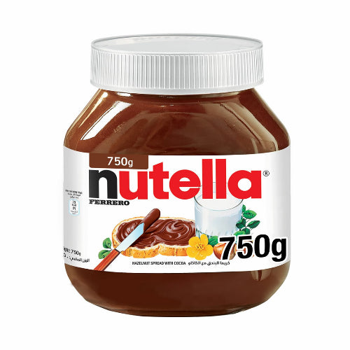 Nutella plastico 750 gr