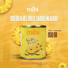 Piña rodajas mibi  850gr
