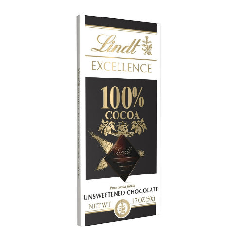 Chocolate lindt 100% cacao 50gr