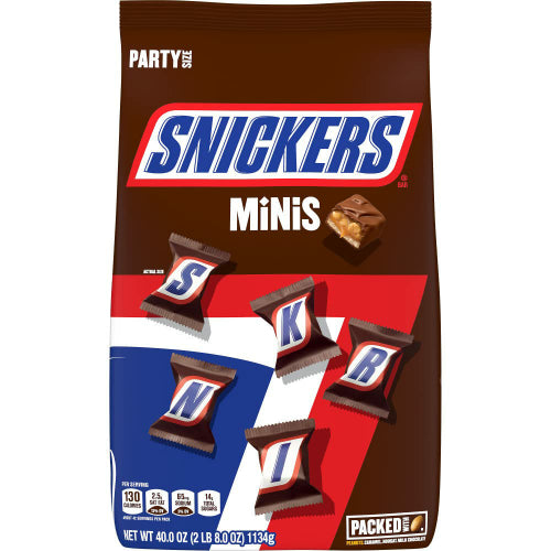 Chocolate Snickers minis party size 1.13 kg