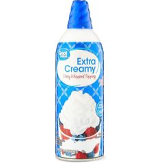 Crema chantilly Great value 184 gr