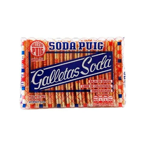 Galletas de soda Puig 10und