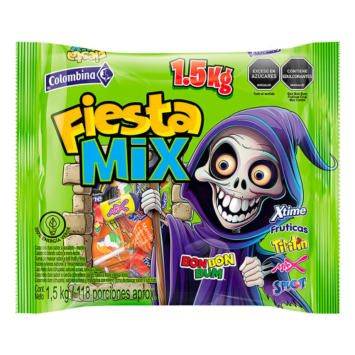 Bolsa caramelos fiesta 1,5kg