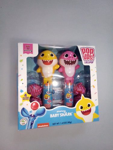 Baby shark Chupeta caja