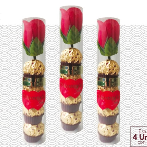 Bombones rosa wimmy 4und