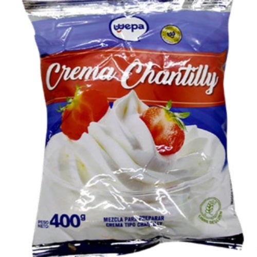 Chantilly polvo Wepa 400 gr