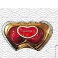 Bombones corazon mini 2und rojo
