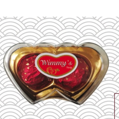 Bombones corazon mini 2und rojo