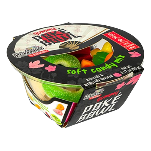 Gummy poke bowl