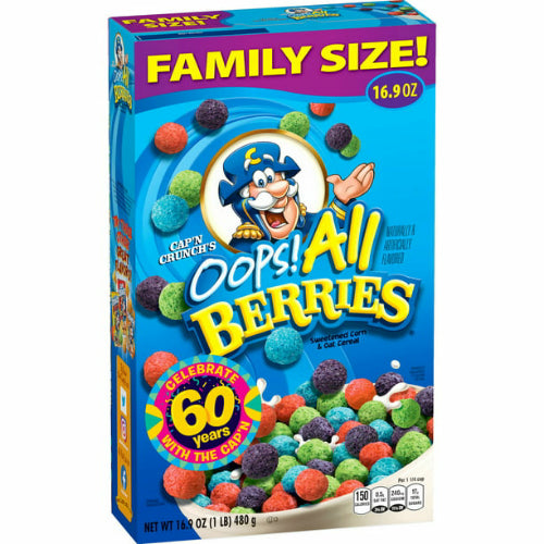 Cereal Oops all berries 480 gr