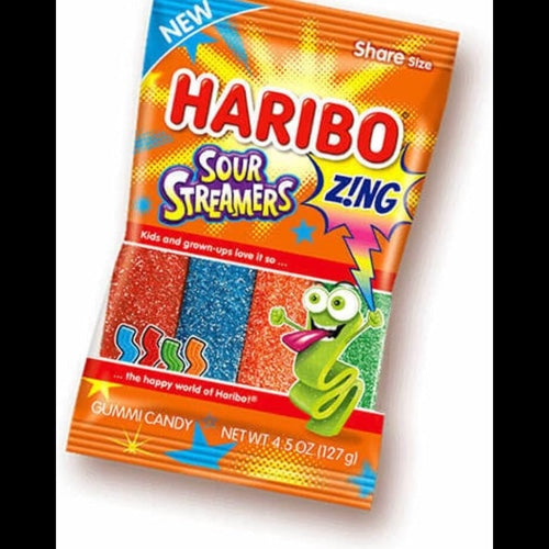 Haribo Sour streamers