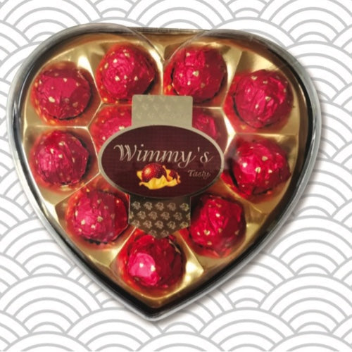 Bombones corazon 12und rojo