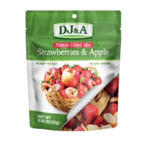 Freeze dried mix fresa y manzana 25gr