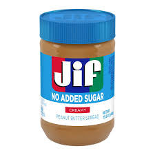 Mantequilla mani jif sin azucar creamy