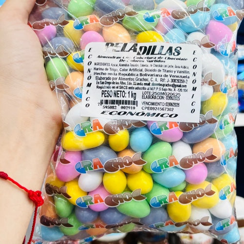 Almendra colores 1kg bolsa