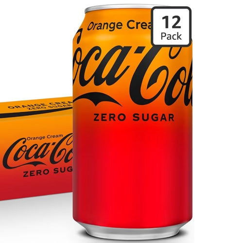 Cocacola Orange cream zero 355ml