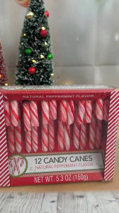Bastones Navidad grandes caja 12und