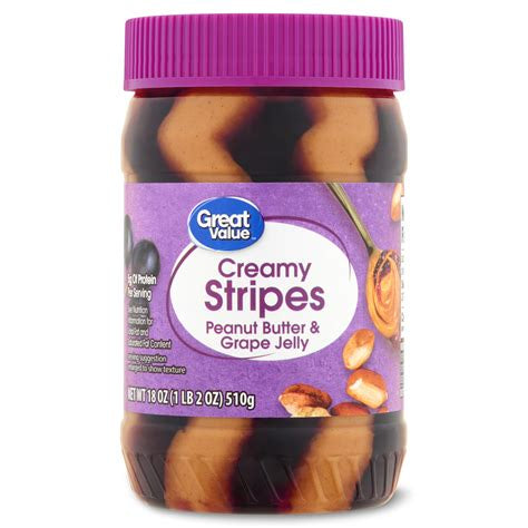 Mantequilla mani grape great value 510 gr
