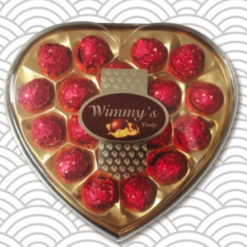 Bombones corazon 18und rojo