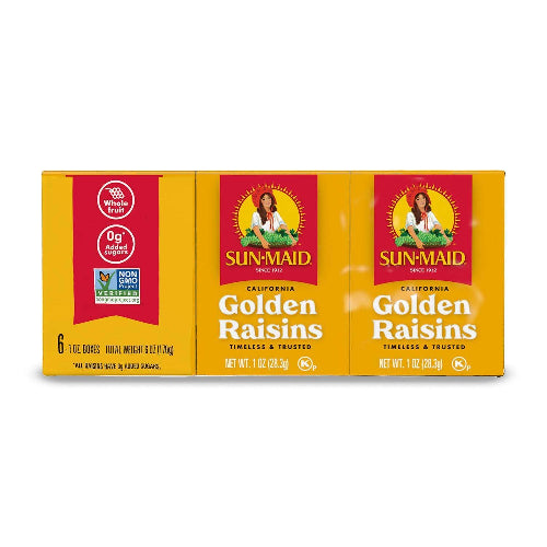 Sun maid golden raisins 28.3