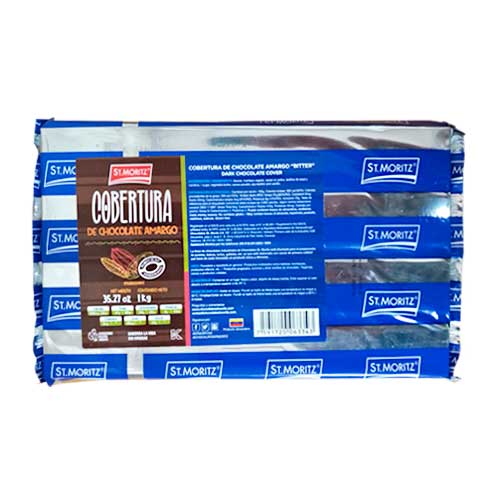 Cobertura barra chocolate St Moritz 500 gr