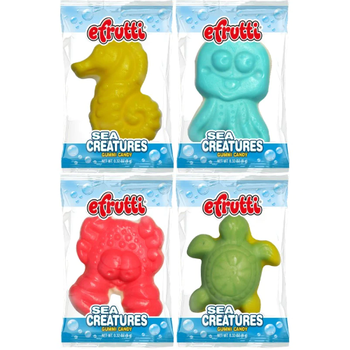 Gomitas animales marinos