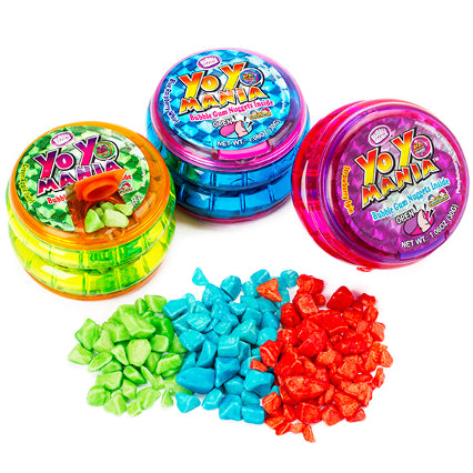 Yoyo bubble gum candy
