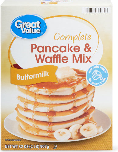 Mezcla de Waffle Great Value 907 gr