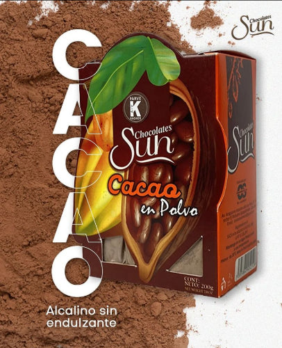 Cacao polvo Sun 200gr