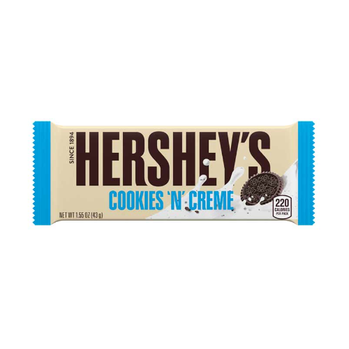 Hersheys cookies and cream 43gr
