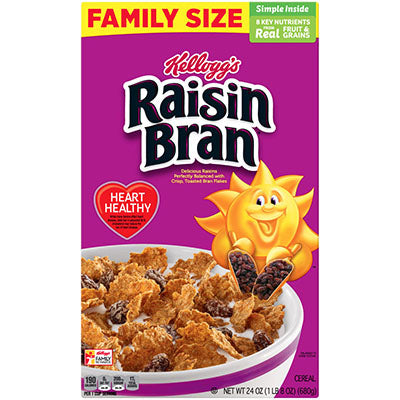 Cereal Raisin bran kellogs 680 gr