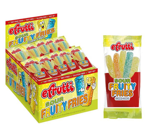Fruity fries sour Efrutti 15.5 gr