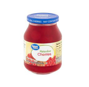 Cerezas maraschino 454g