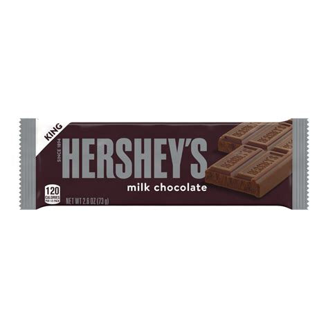 Herseys milk chocolate king 73gr