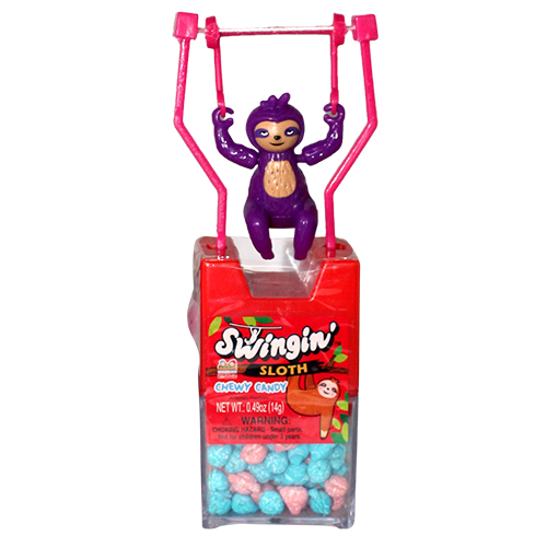 Swingin sloth candy