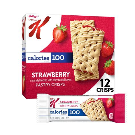 Caja barra kelloggs strawberry 150gr