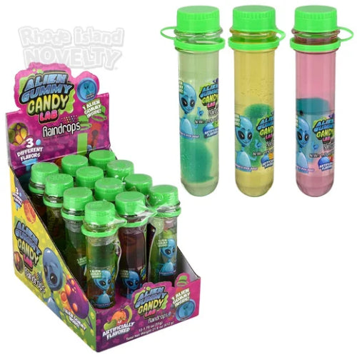 Alien gummy candy lab