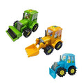 Bubble dozer tractor