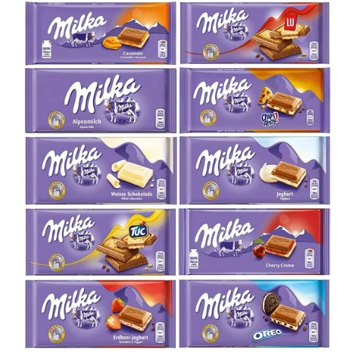 Chocolate Milka 100 gr