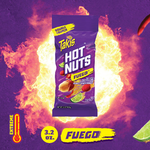 Takis hot nuts fuego 90 gr
