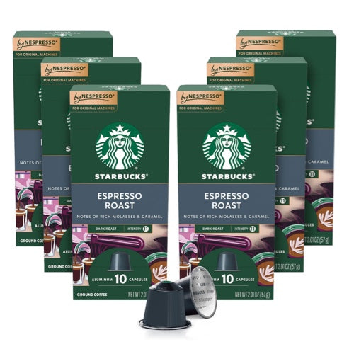Starbuck espresso roast 10 unid