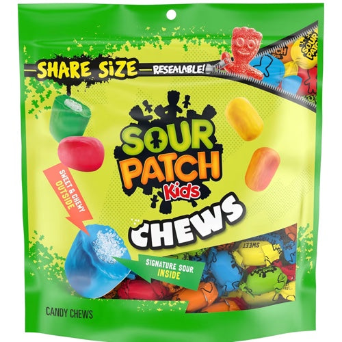Sour patch chews 230gr