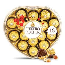 Ferrero rocher corazón 16und